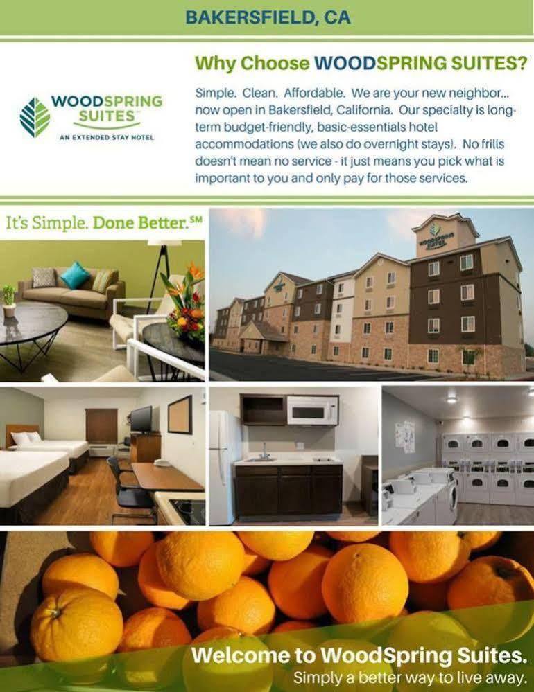 Woodspring Suites Bakersfield East Eksteriør bilde